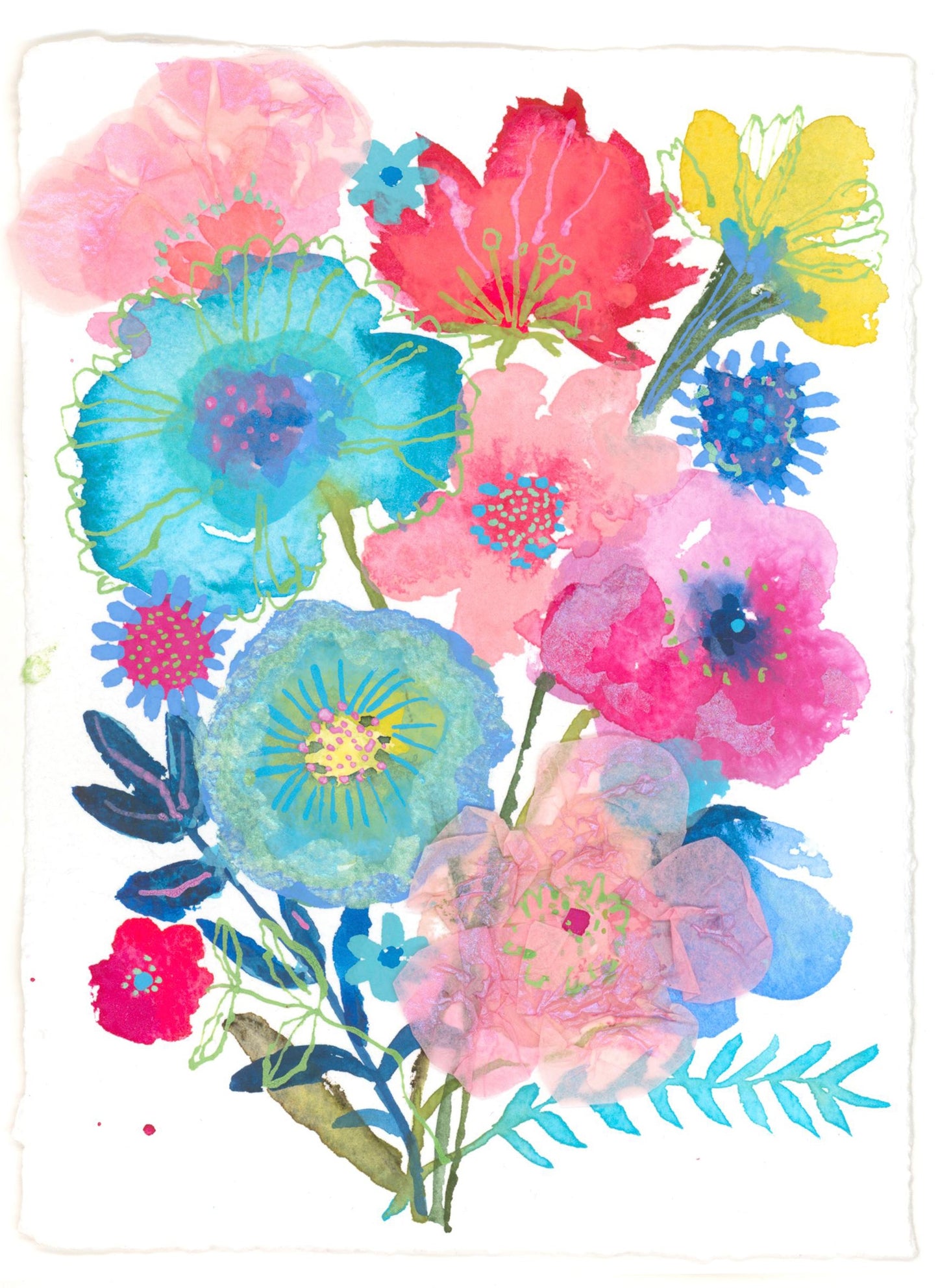 z Mini Florals-Set of 4