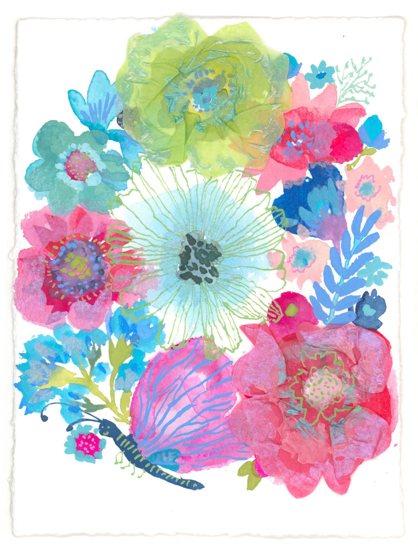 z Mini Florals-Set of 4