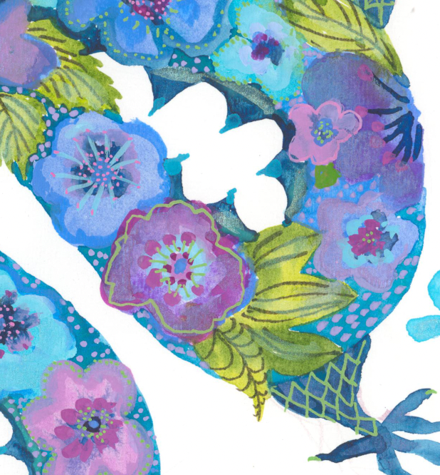 Dragon In Blue