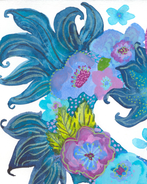 Dragon In Blue