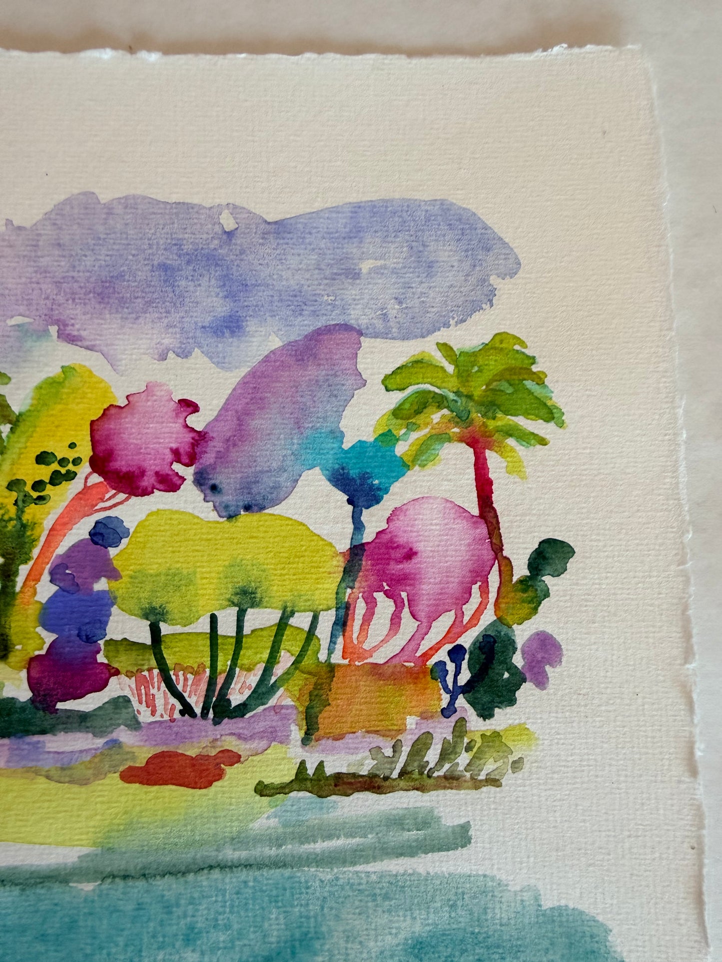 Alligator Waters (1 & 2) Original Gouache & Watercolor