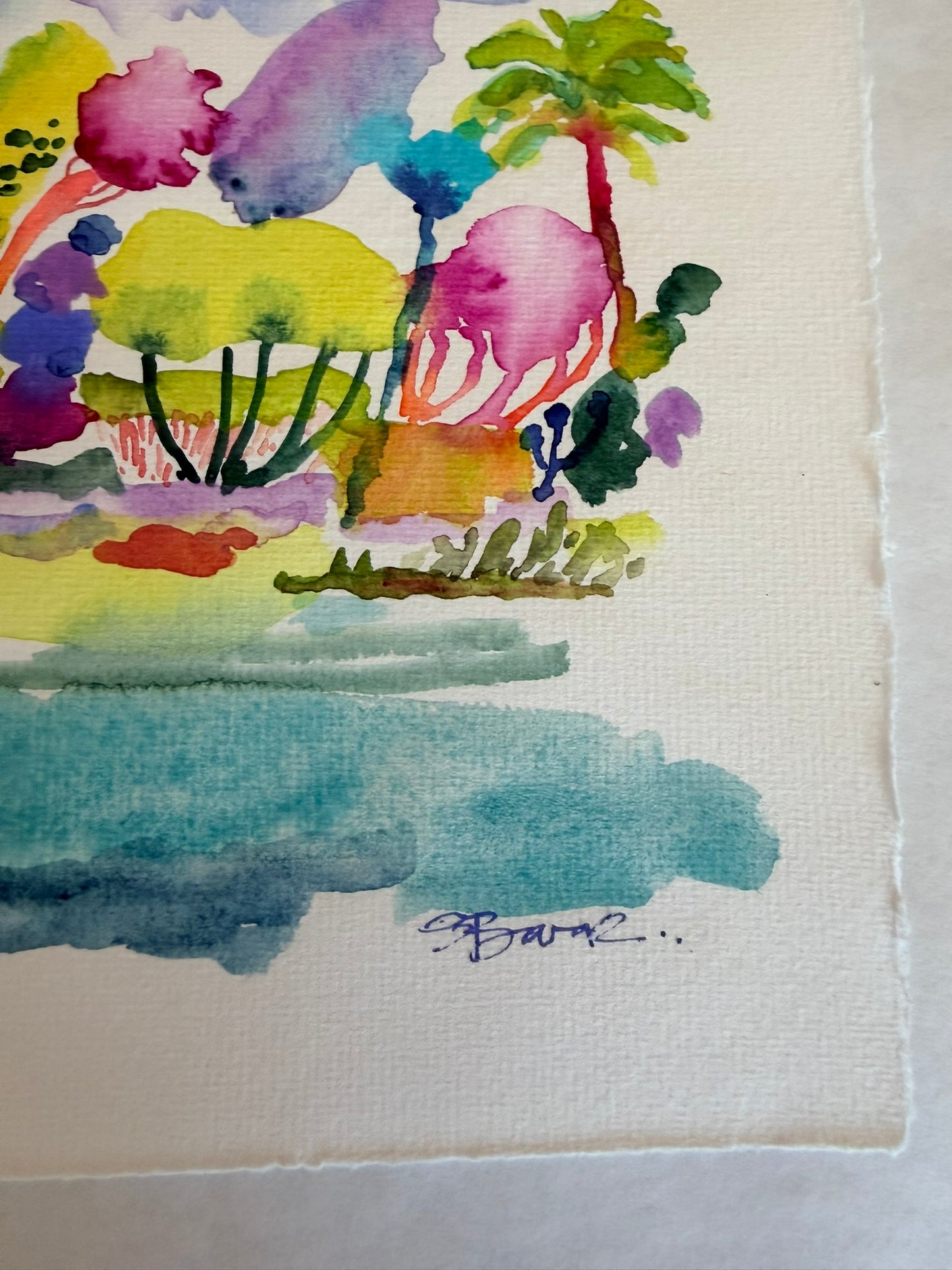 Alligator Waters (1 & 2) Original Gouache & Watercolor