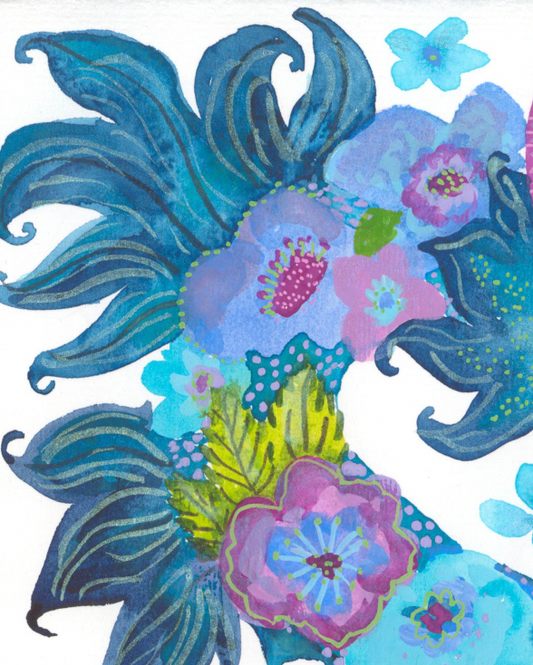 Dragon In Blue