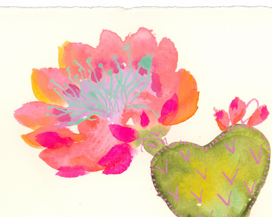 Prickly Blooming Cacti